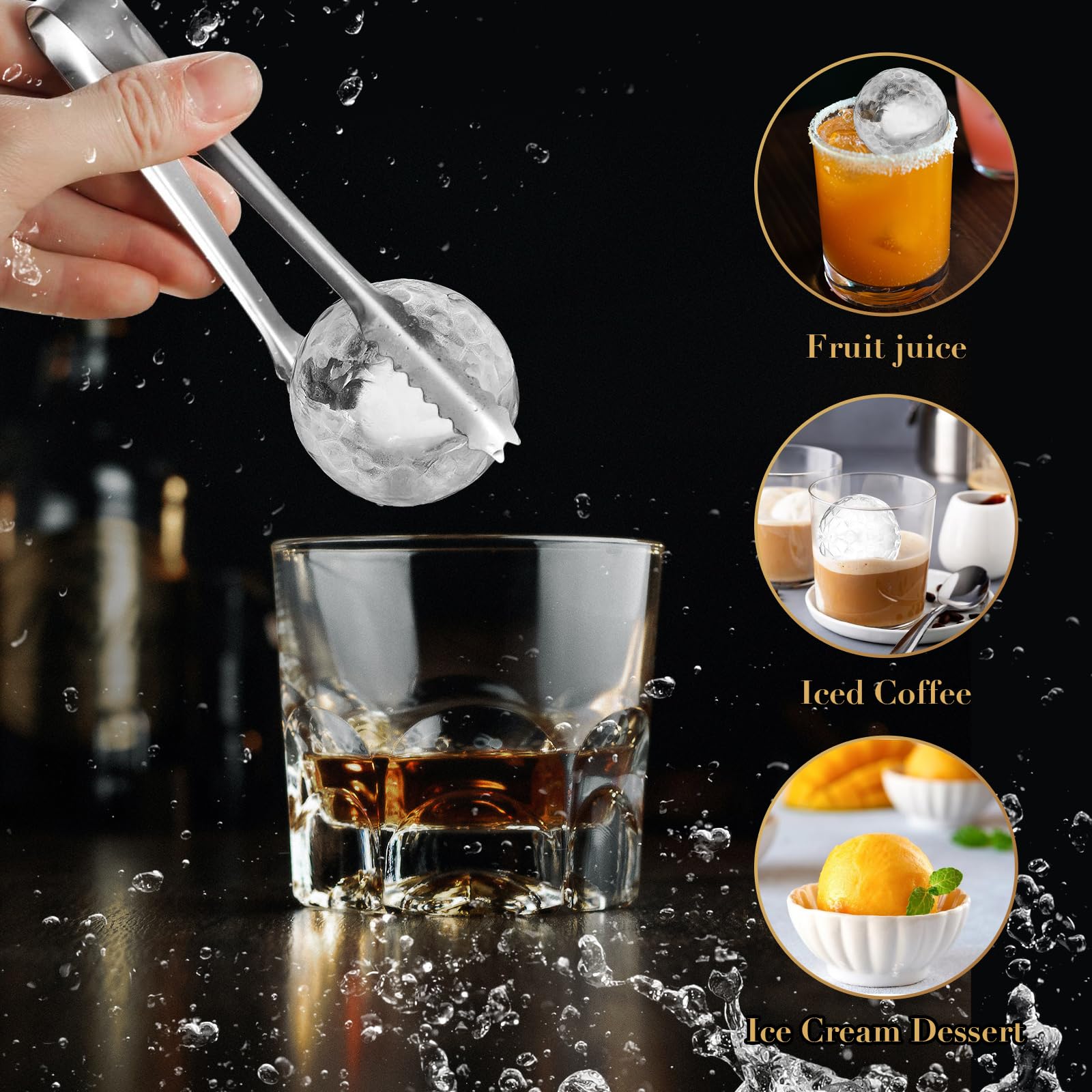 ACOOKEE golf gifts idea highlights versatile use for bourbon, cocktails, and coffee.