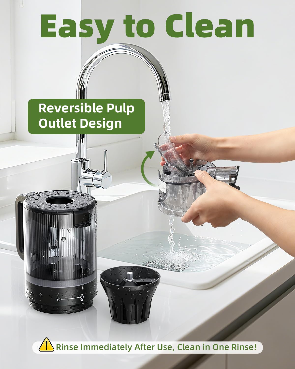 ACOOQOOS Lid-off auto-shutoff enhances safety during operation.