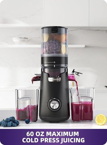 ACoqOOS juicer BPA-free body highlights safe material choice.