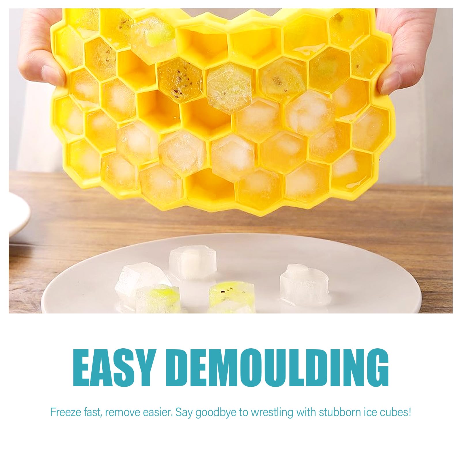 Acosexy leak-proof ice cube mold designed for durable, reusable use.