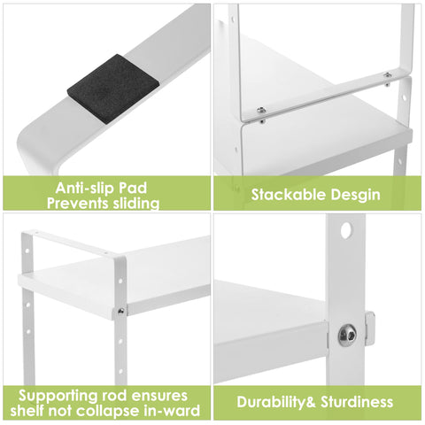 Across-Star easy install with no drilling and included hardware for quick setup.