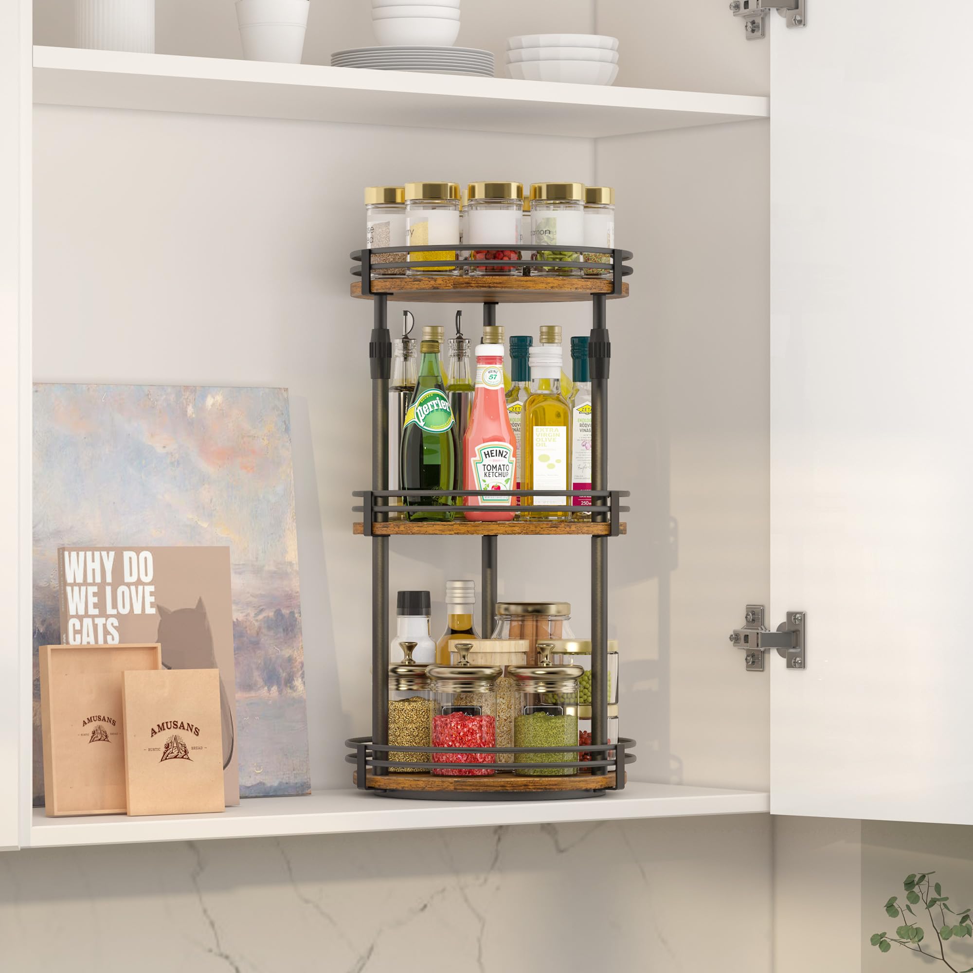Versatile placement across counter, cabinet, pantry, and more spaces.