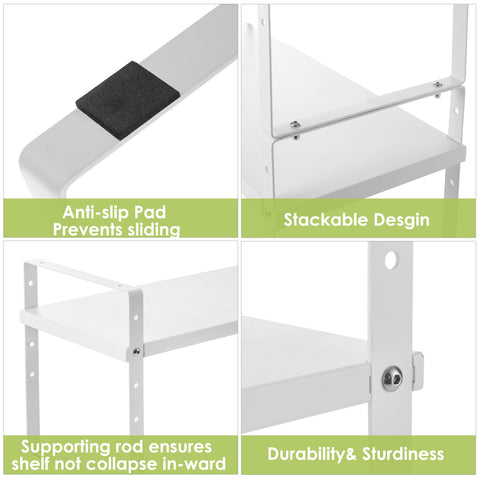 Across-Star Non-slip suction feet prevent sliding on countertops