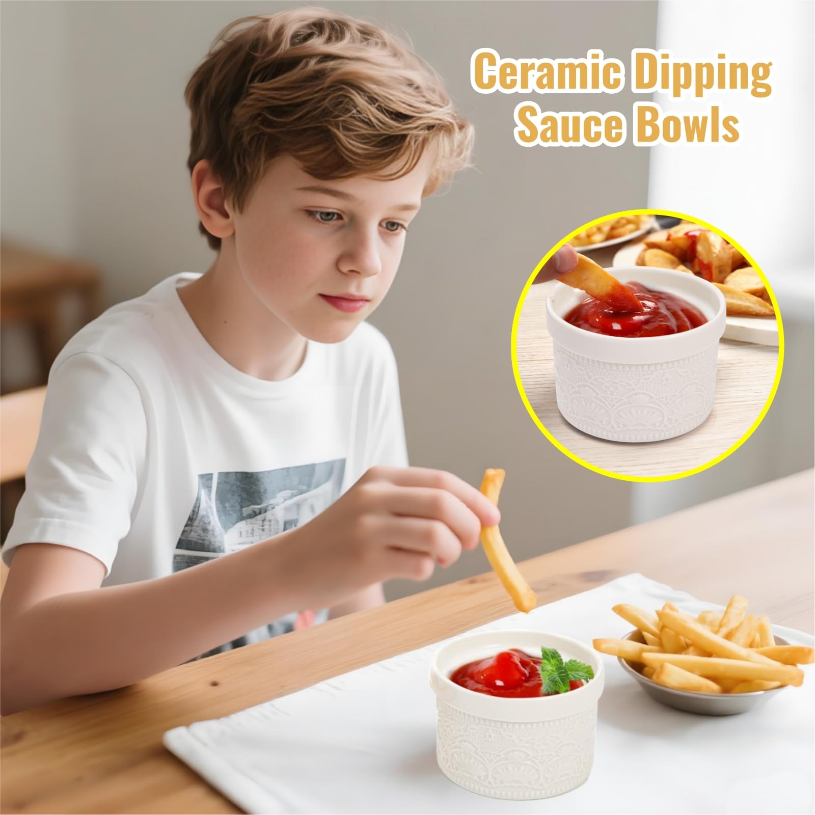 Acshio compact kitchen condiment set suited for homes and cafés