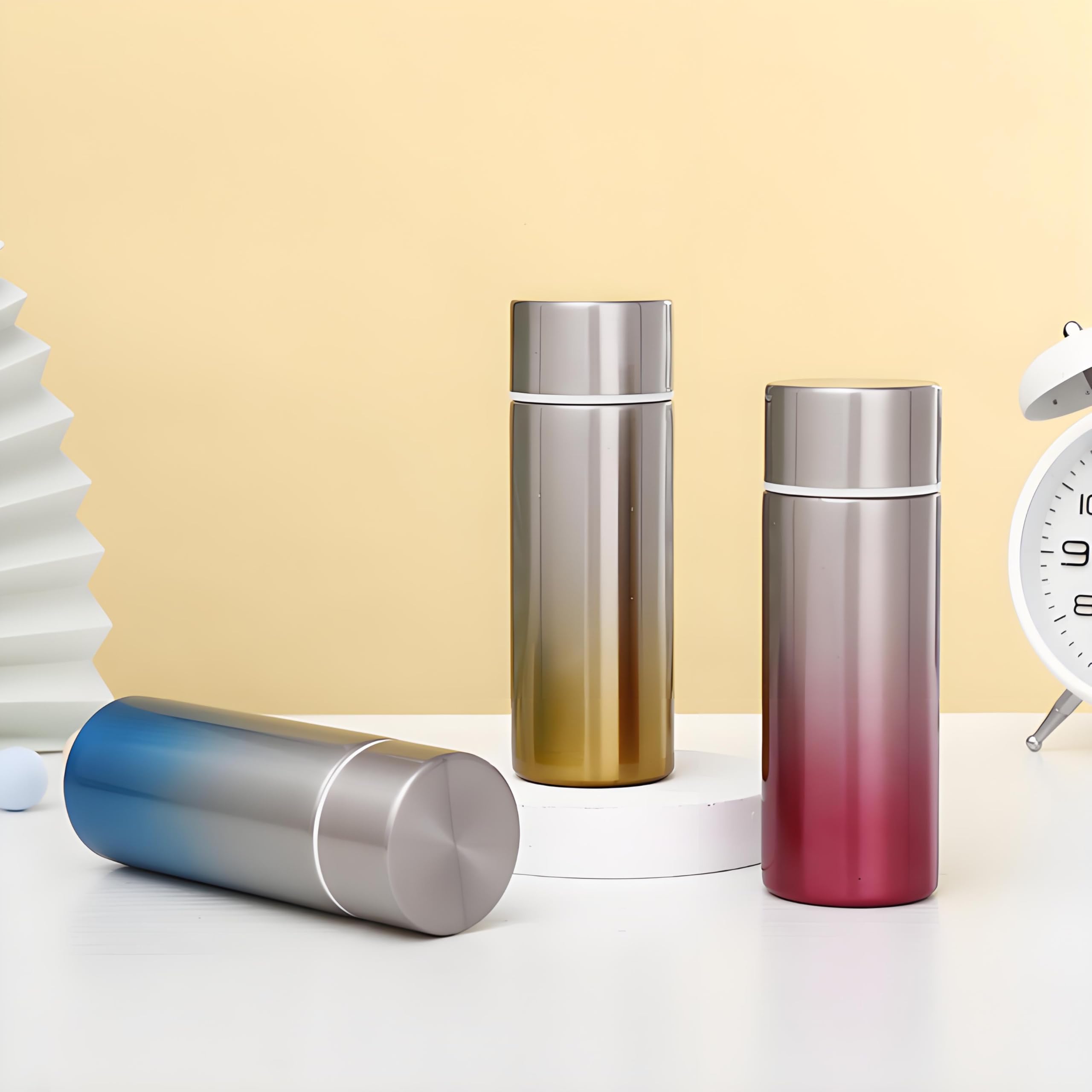 Acshio mini bottle with tight-seal lid prevents leaks during travel and errands.