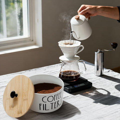 Acshio multipurpose kitchen organizer used beyond filters for small items