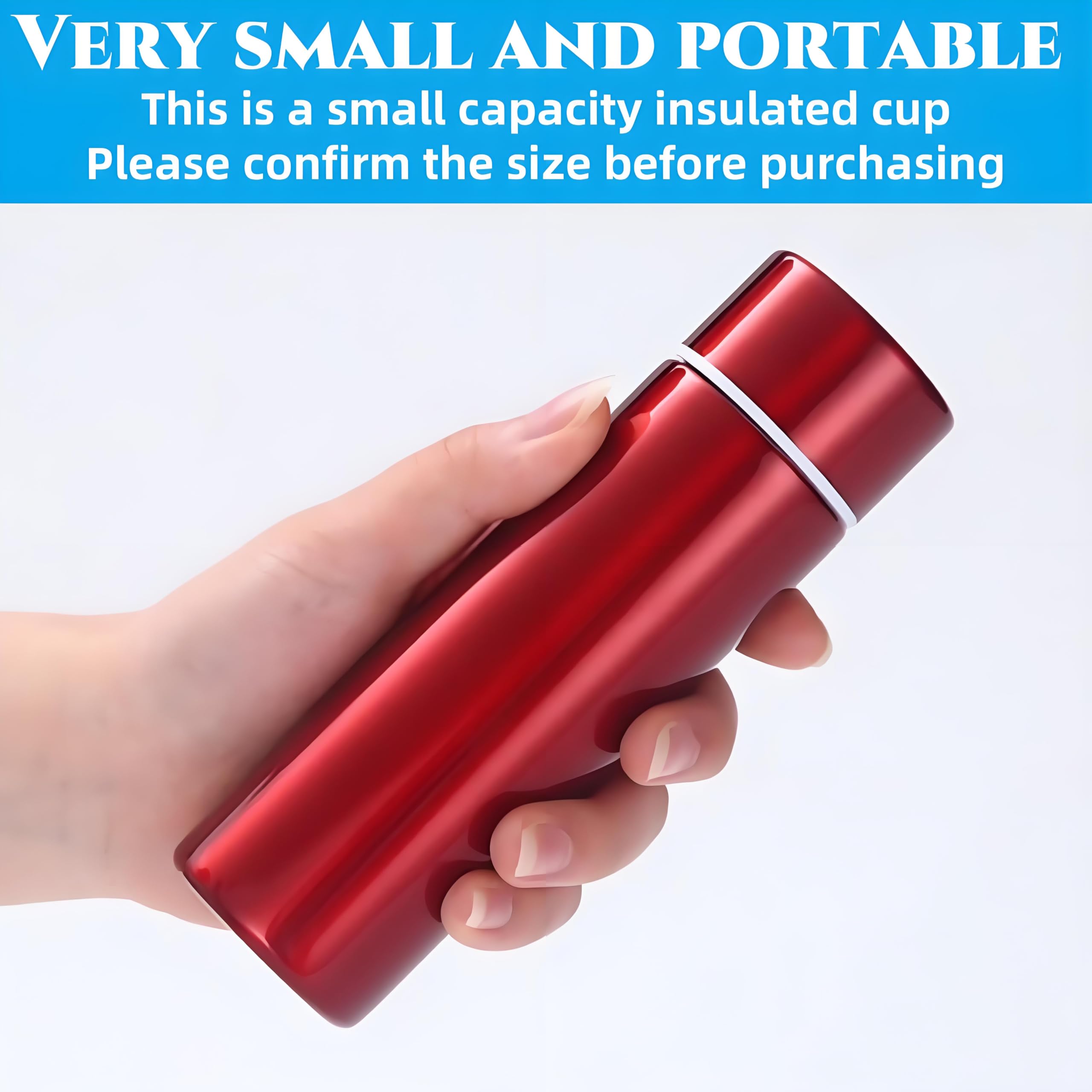 Acshio 18-8 stainless steel bottle with leak-proof lid for secure use