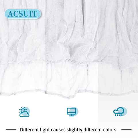 ACSUIT semi-sheer fabric creating warm ambience with candles and flowers