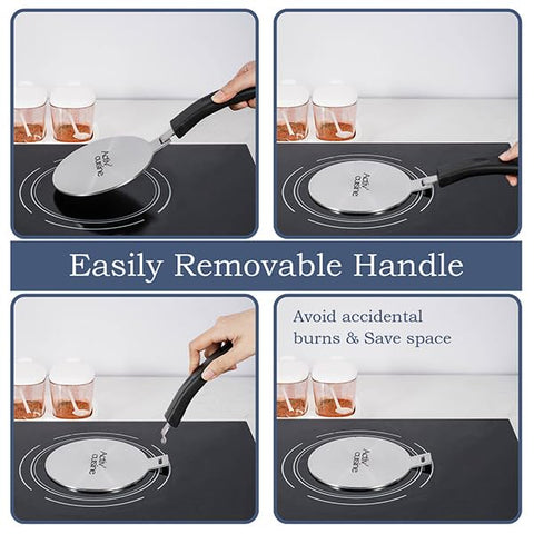 ACTIV CUISINE bottom stainless-steel layer supports durability and even heat