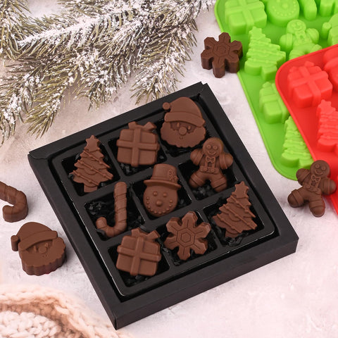 Actvty Christmas tree mold provides festive shapes for ice, jelly, or wax melts.