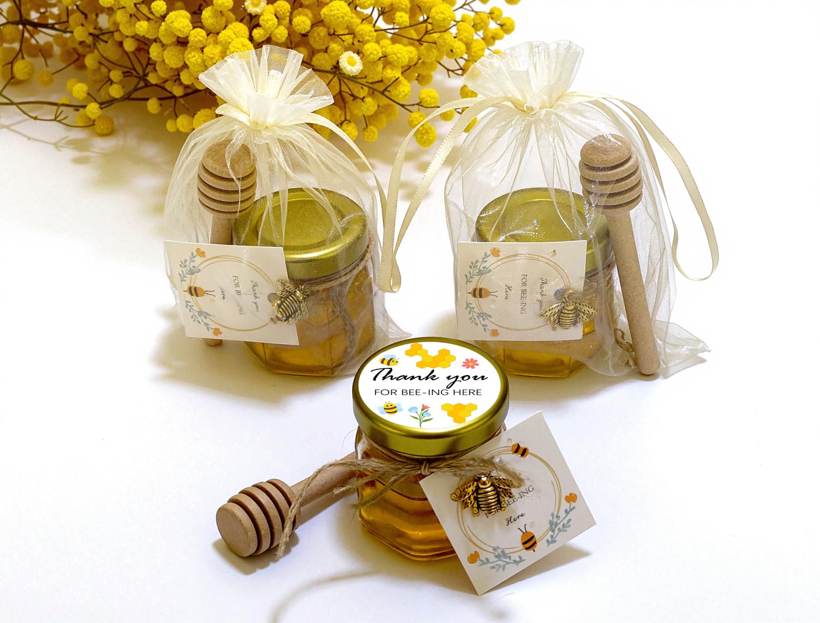 Adabocute thank-you cards for warm bee-themed notes.