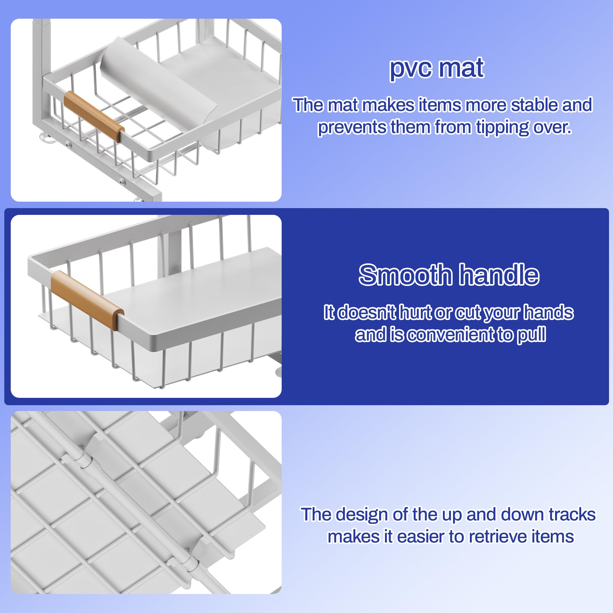 ADBIU pipe clearance prevents plumbing interference under the sink.