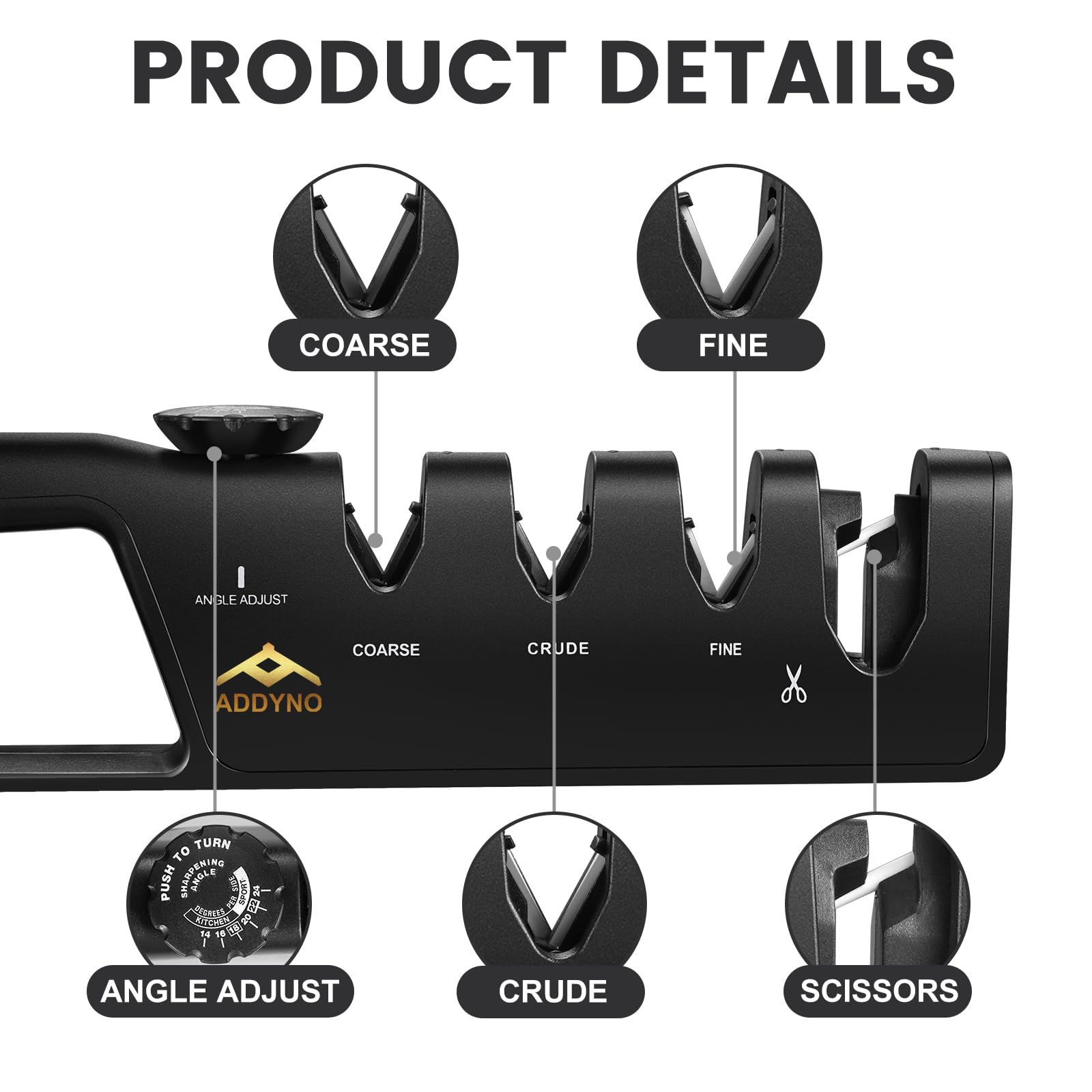 Addyno ADDYNO fine stage polishes for a smooth cutting edge.