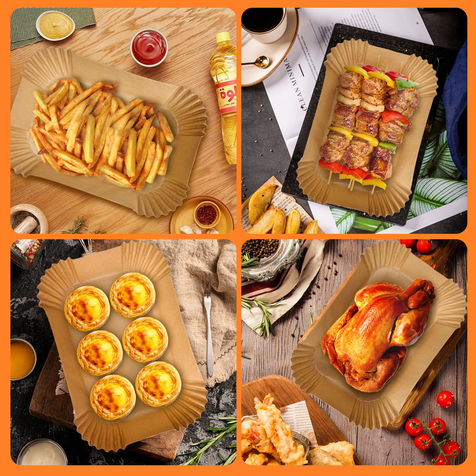 Adhjito disposable liners simplify cleanup after roasting and baking