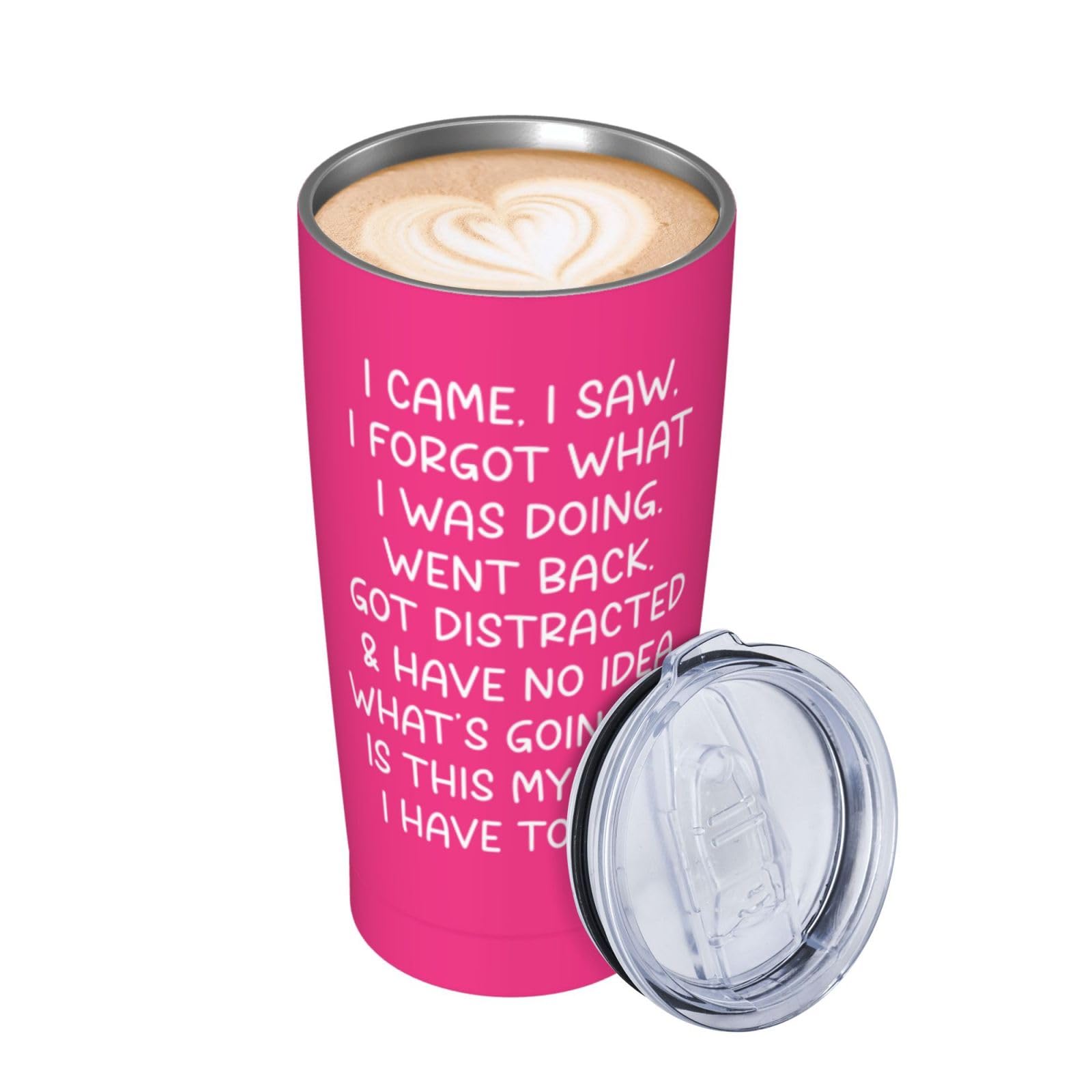 Adimidy tumbler with humorous design is a lighthearted gift idea for birthdays.
