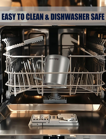 Adorever steamer cup supports hot and cold frothing for versatile drinks.