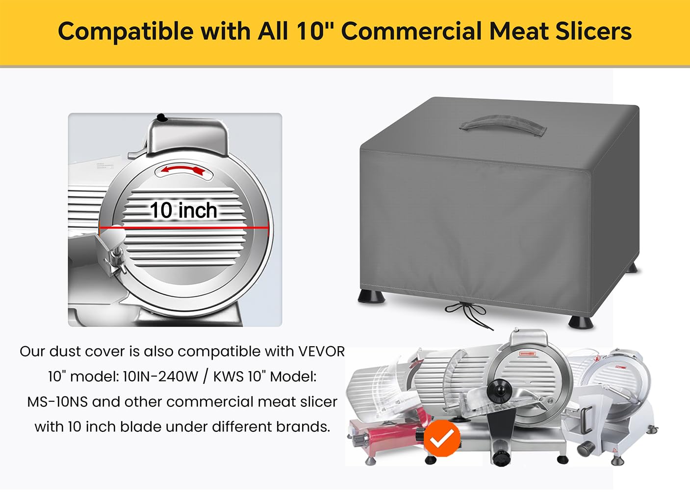 Adortec dust cover top handle enables easy access for quick operation