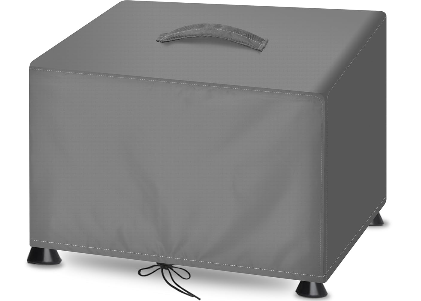 Adortec meat slicer dust cover on a 10-inch slicer protecting from dust and moisture