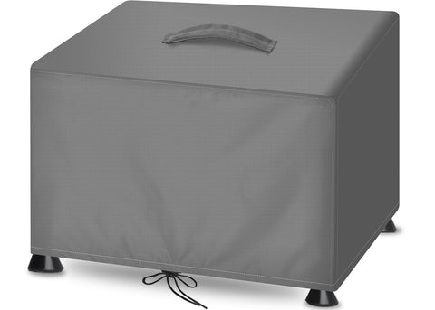 Adortec meat slicer dust cover on a 10-inch slicer protecting from dust and moisture