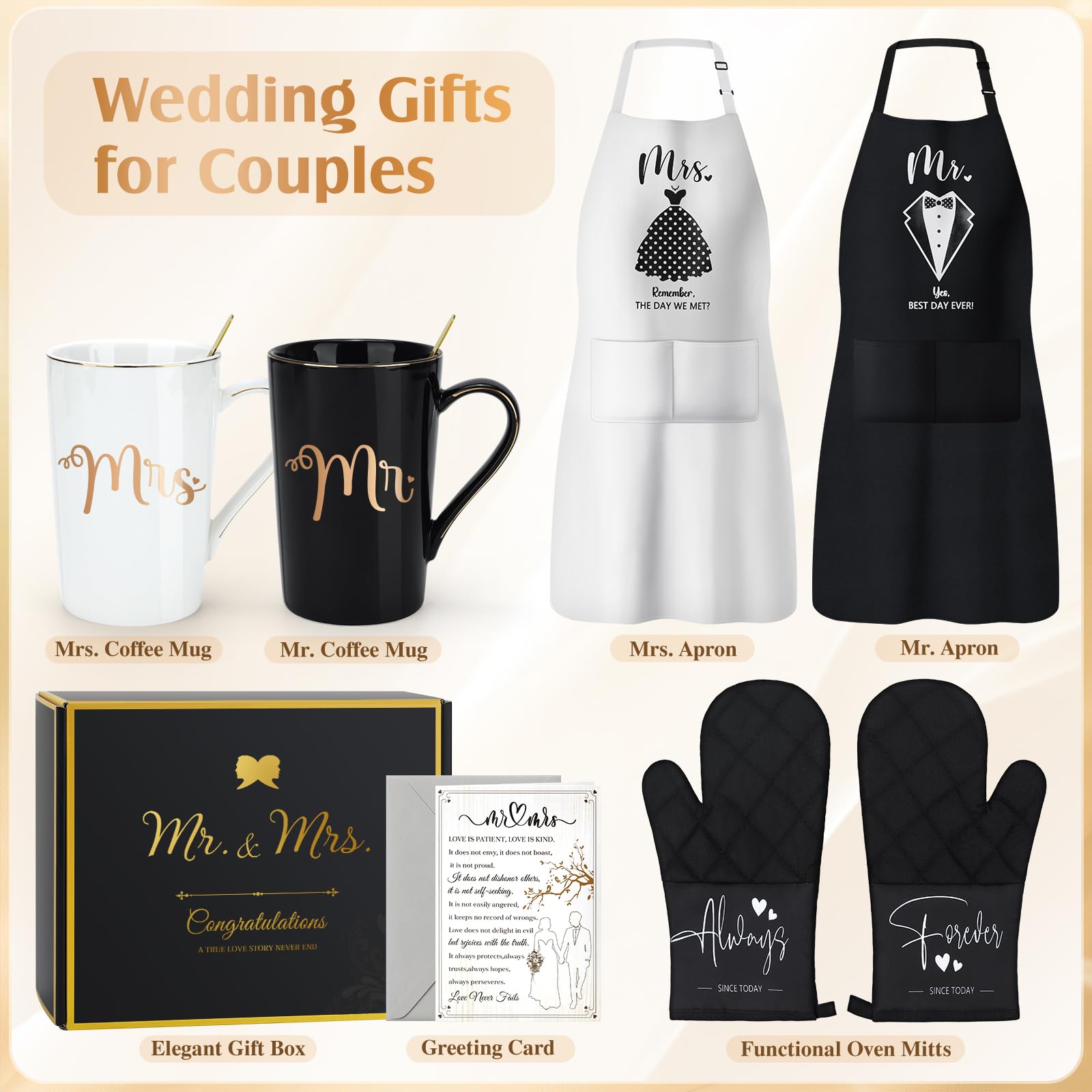 Adwaita wedding gift presentation captures the couple's special moment