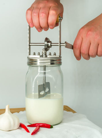 Aeaker butter churner makes a thoughtful gift for home cooks and food lovers