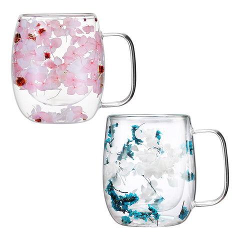 AecveXong 13oz capacity mug for latte, tea, or iced beverages