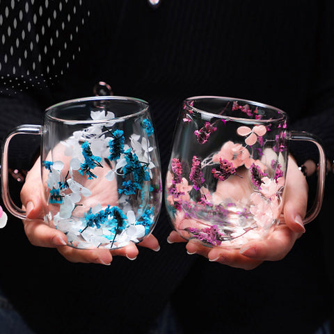 AecveXong food-grade borosilicate glass mug preserves flavor