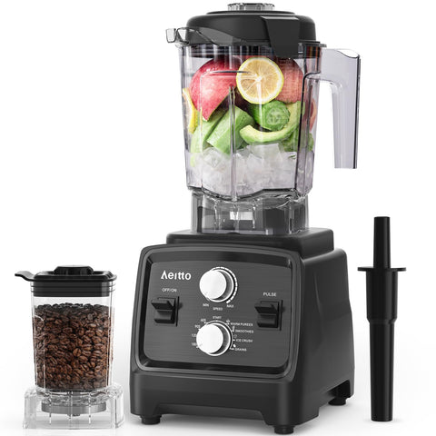 Aeitto blender motor powers smooth blends and ice crushing