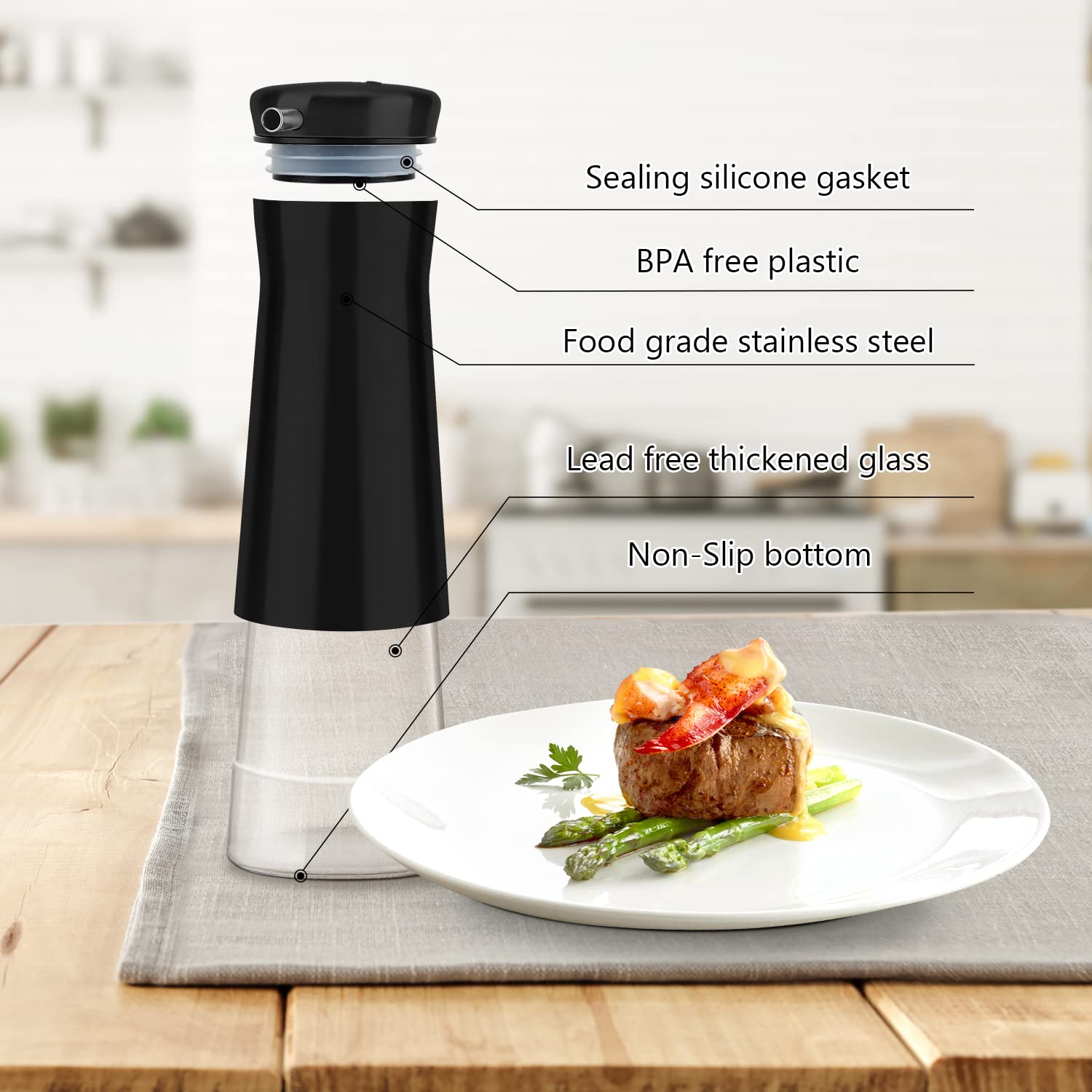 Aelga elegant kitchen accessory suitable for home, restaurants, or weddings