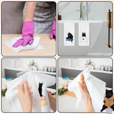 AellasNervalt multi-use towel set suitable for bath, bar, and dining cleanup