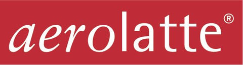 Counter stand storage keeps Aerolatte within easy reach.