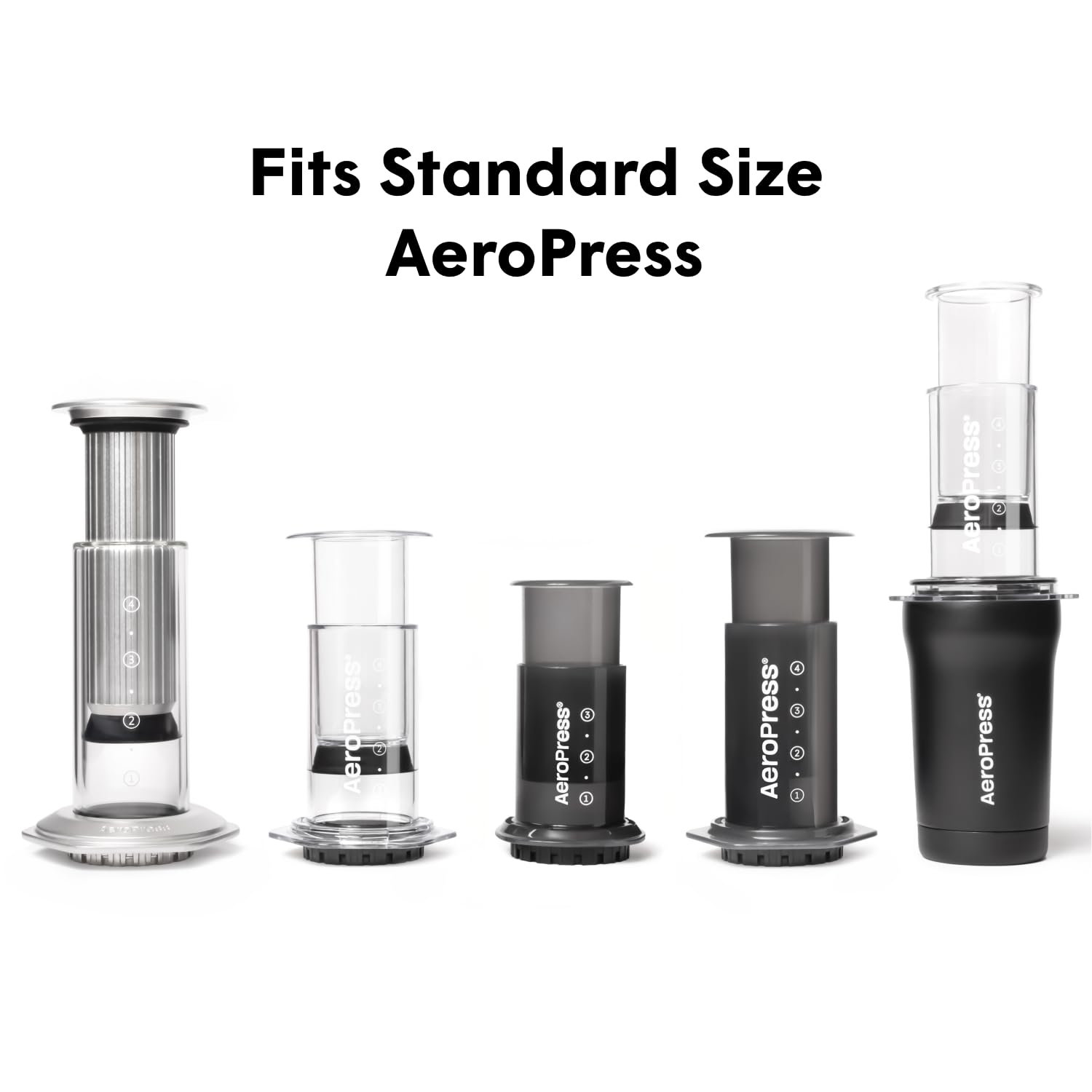 Eco-friendly materials from AeroPress filters support clean flavor.