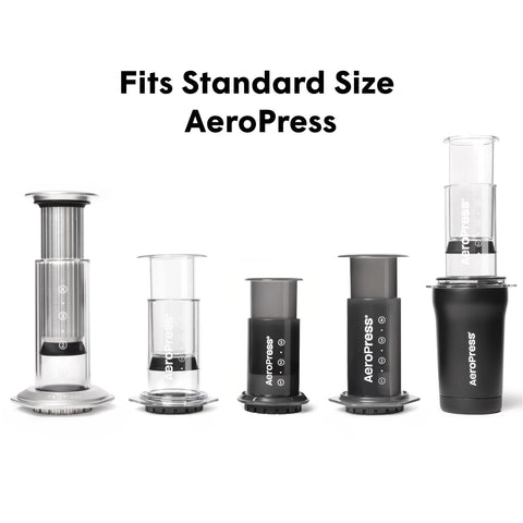 Eco-friendly materials from AeroPress filters support clean flavor.