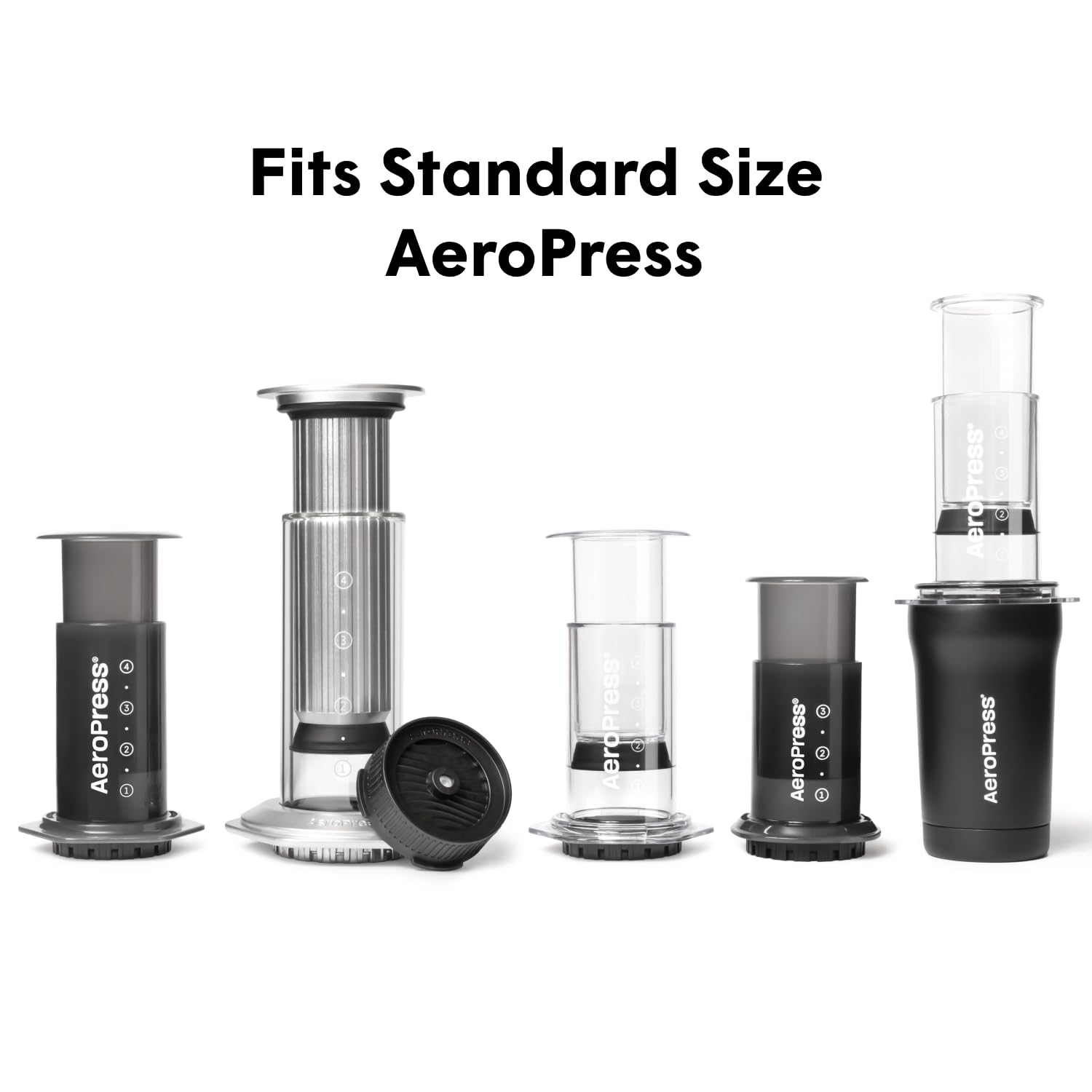 AeroPress Flow Control Cap supports quick, café-style espresso and lattes at home.