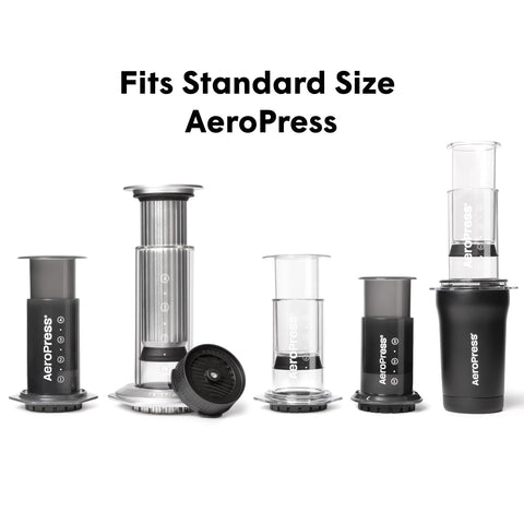 AeroPress Flow Control Cap supports quick, café-style espresso and lattes at home.