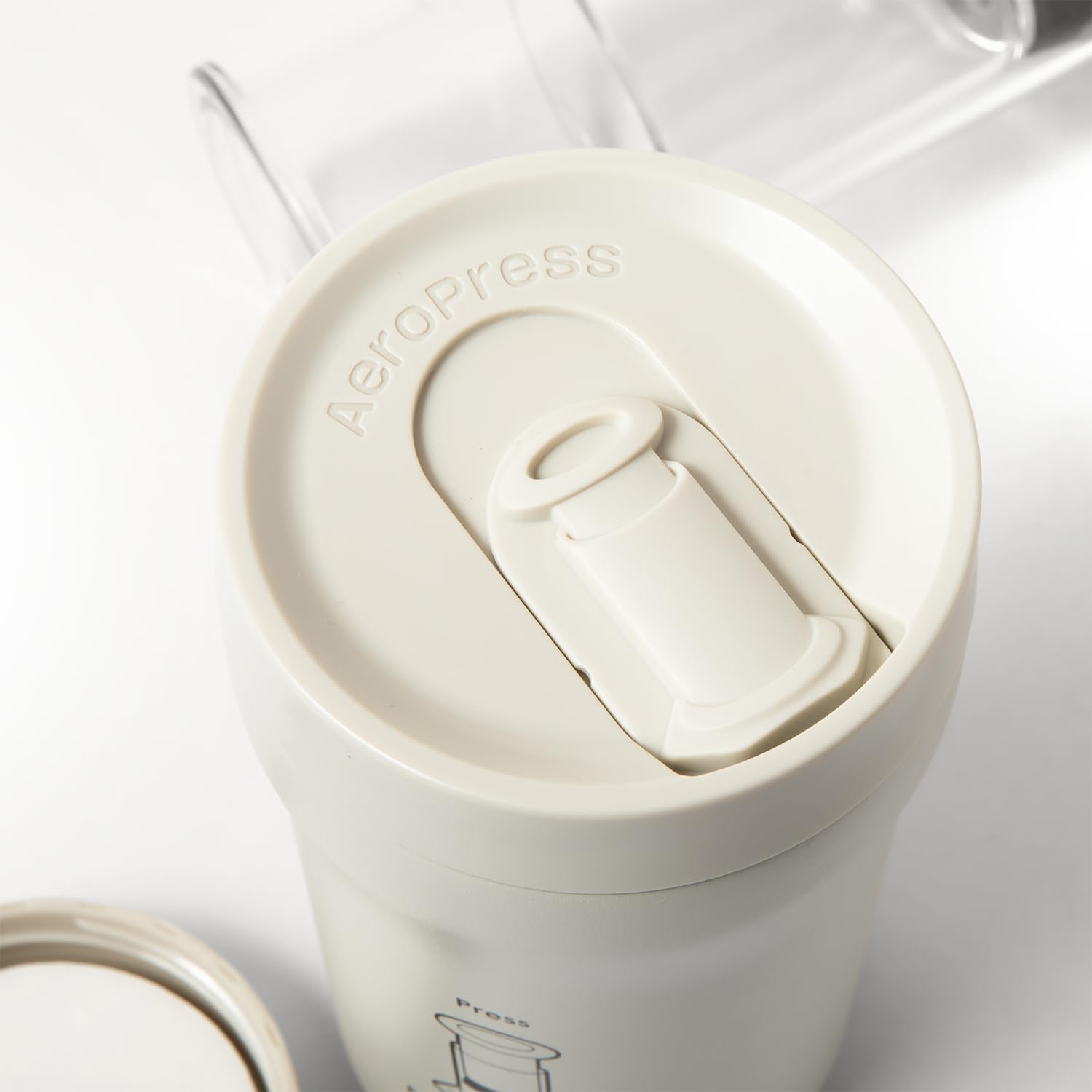 3-in-1 AeroPress Go Plus brewing method: filter, press, pour