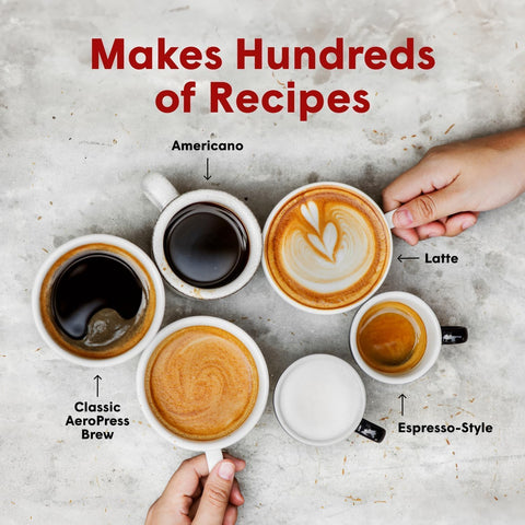 AeroPress Original easy cleanup shown in seconds