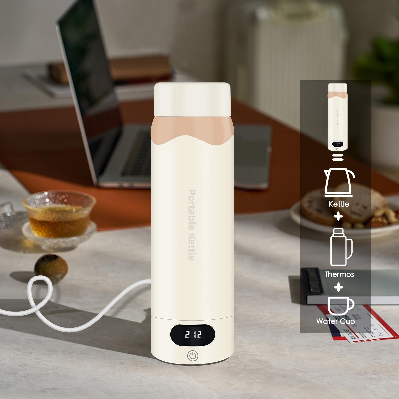 AerRoll portable 16.9 oz capacity ideal for travel and office