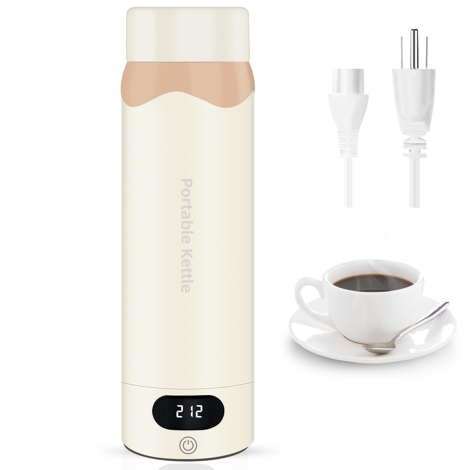 AerRoll travel kettle compact design for on-the-go hot water