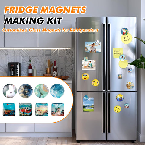 Aertiavty versatile round and square magnets for DIY projects and notes.