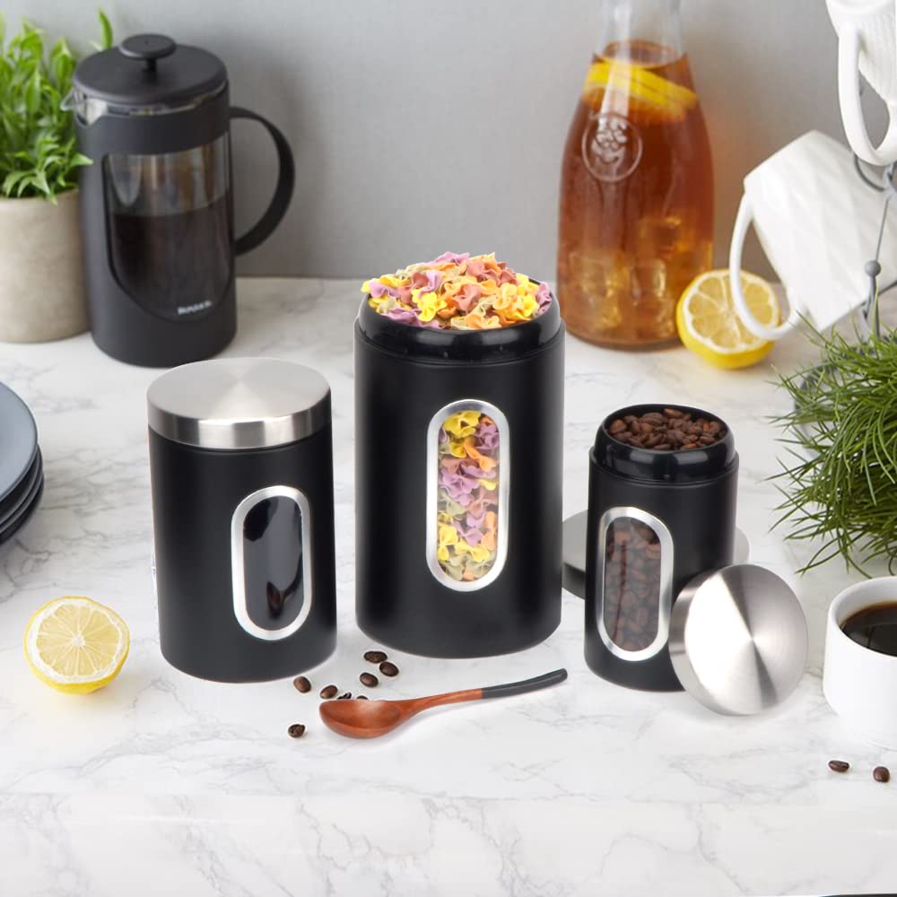 AEUNKIUO compact stackable design saves counter and cabinet space