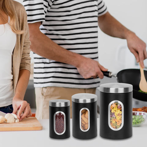 AEUNKIUO versatile dry food storage for kitchen cafe or bar setups