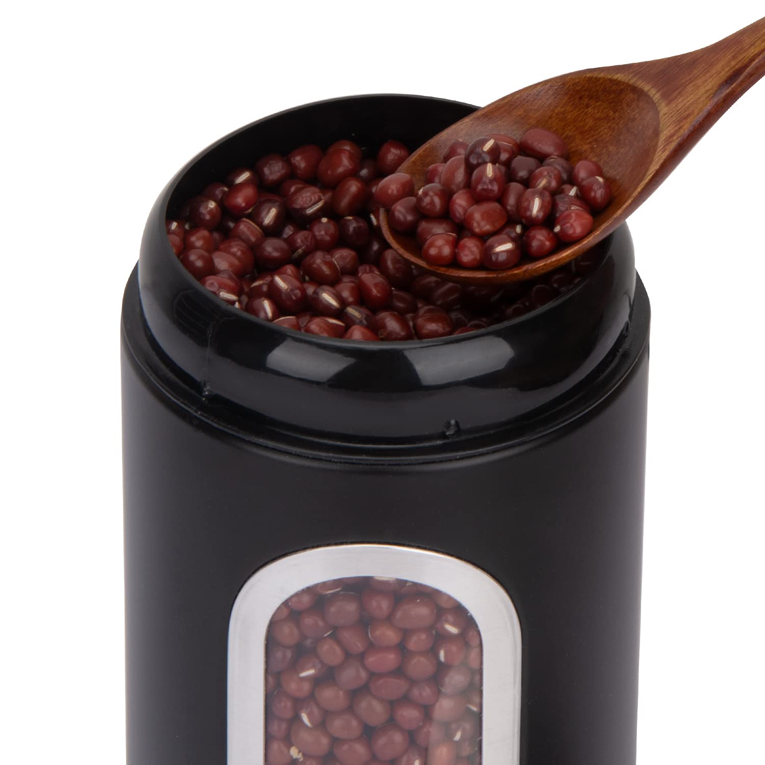 AEUNKIUO flour sugar tea coffee containers keep dry ingredients organized