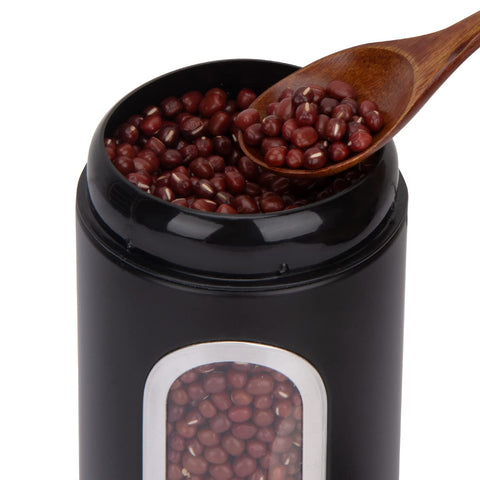 AEUNKIUO flour sugar tea coffee containers keep dry ingredients organized