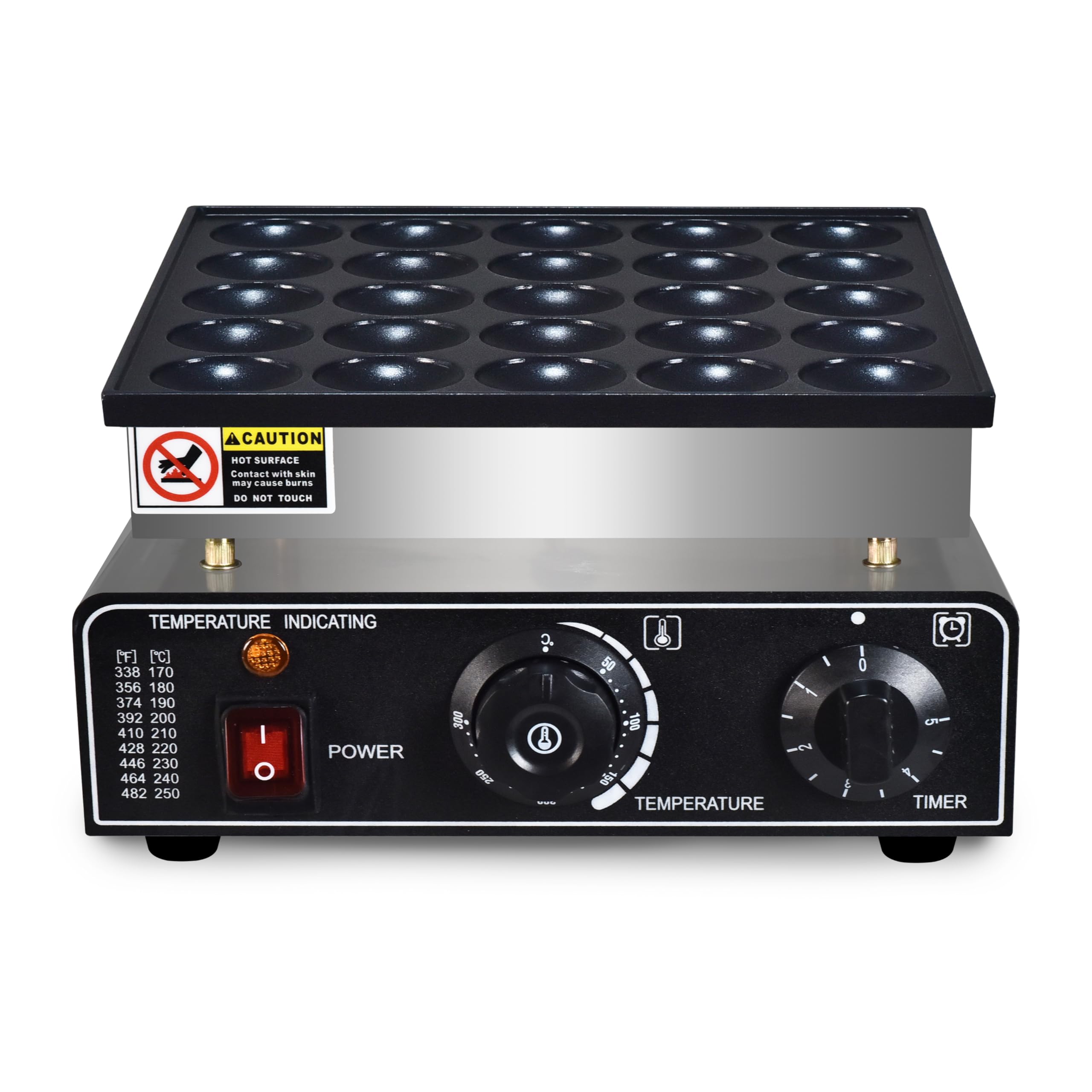 AEYDJXMER non-stick coating close-up emphasizes easy cleaning after service.