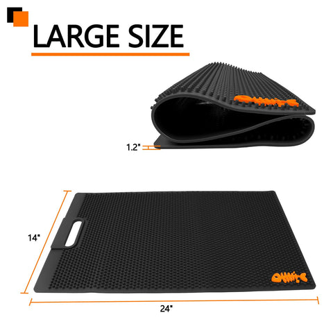 AFEISOL dock-ready fillet mat for boat or shore use.