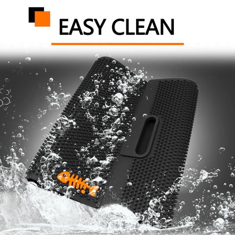 AFEISOL easy-clean fillet mat dishwasher-safe for quick cleanup.