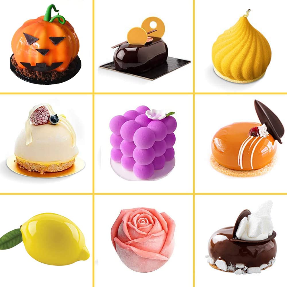 AFINSEA baking mold ideal for chocolate, pudding, or jelly