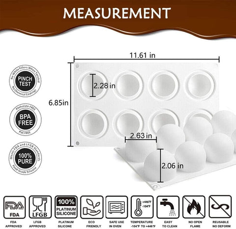 AFINSEA silicone baking mold for non-stick, easy pop-out cakes.