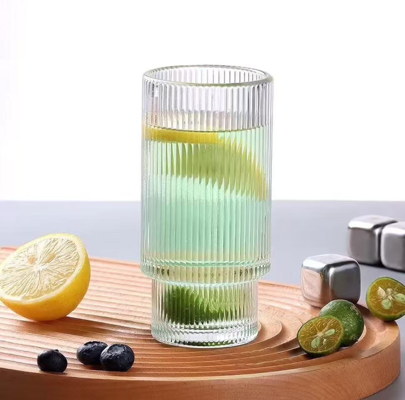 AFINSEA cleaning brush included for easy care of glass cups